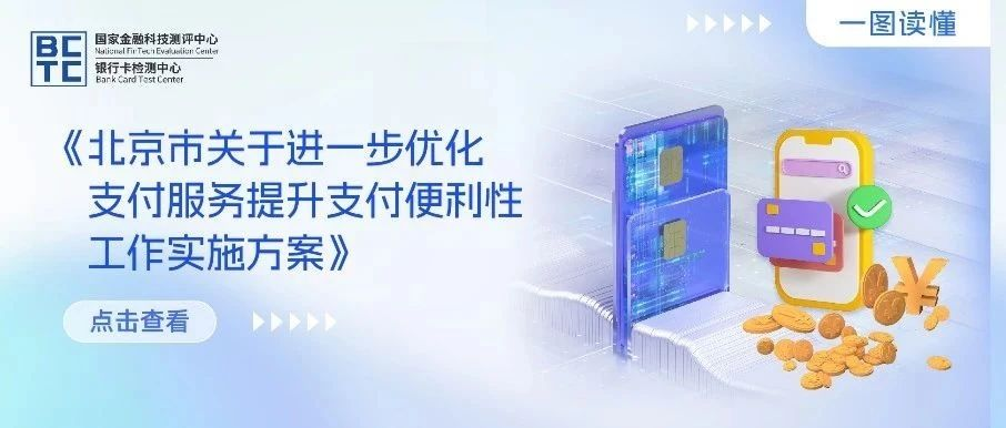 一图读懂《北京市关于进一步优化支付服务提升支付便利性工作实施方案》